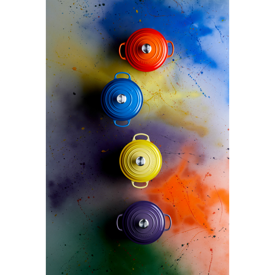 Кастрюля чугунная Le Creuset, Ø22 см, желтая 21177224032430 - Вид №2