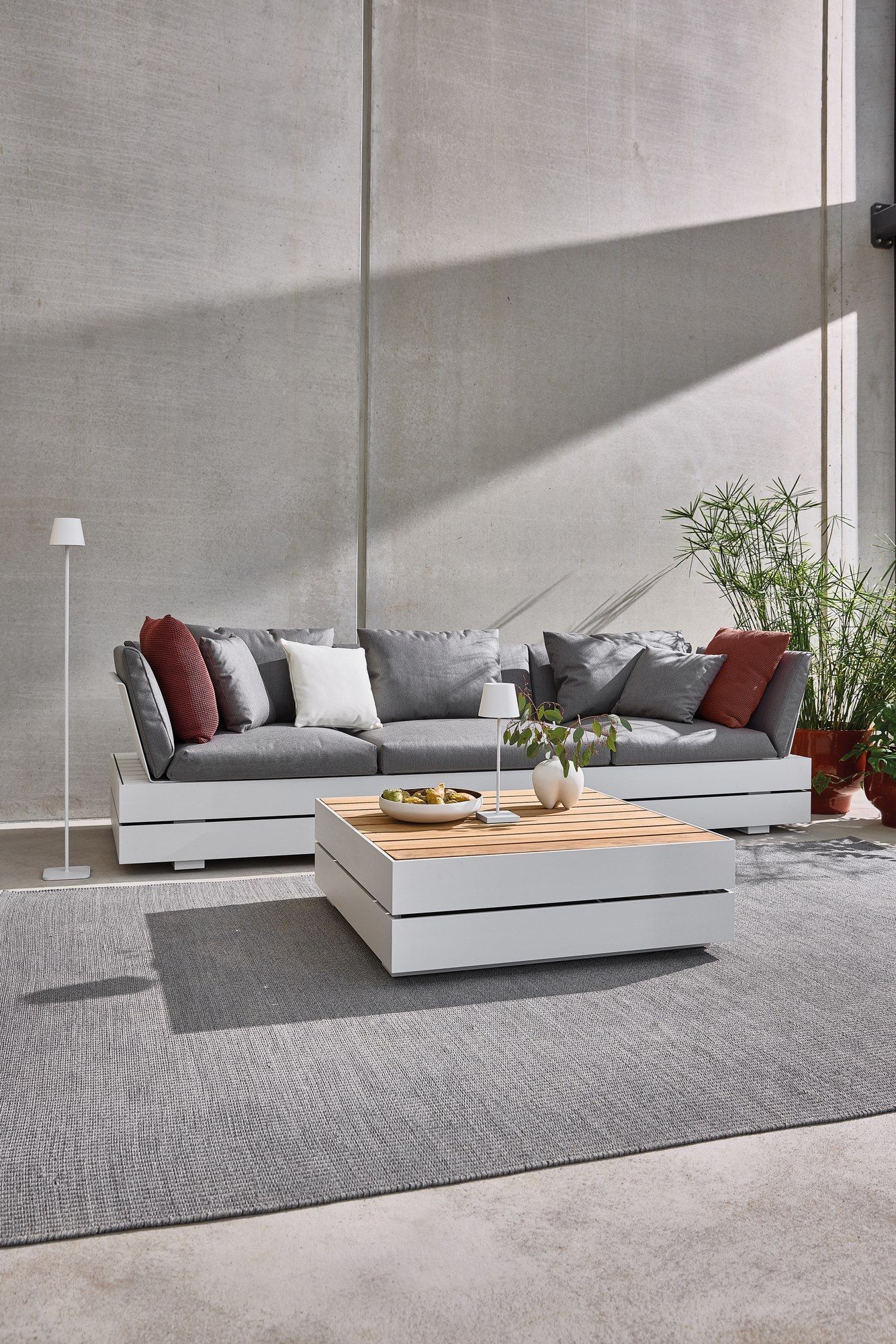 3-местный тканевый садовый диван solpuri Boxx ARCH-00103968 - Вид №6