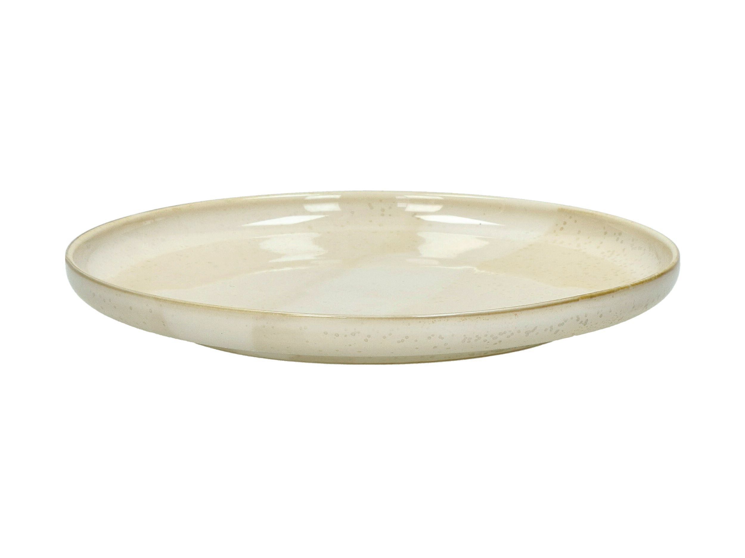 Круглая фарфоровая десертная тарелка POMAX Nougat ARCH-00084333