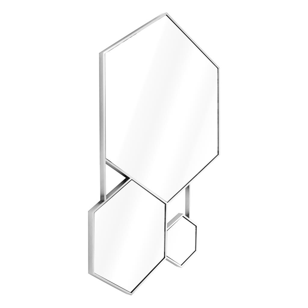 Зеркальное панно настенное от Eichholtz 111662 EICHHOLTZ ДИЗАЙНЕРСКИЕ 247209 Хром  - Вид №1