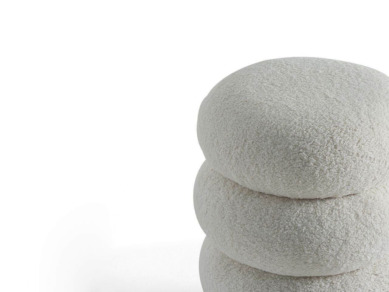 Круглый пуф из ткани NDESIGN Ezora ARCH-00028865 - Вид №1