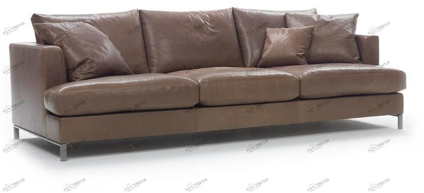 Marelli 3-х местный кожаный диван Loft sun-id-1496049