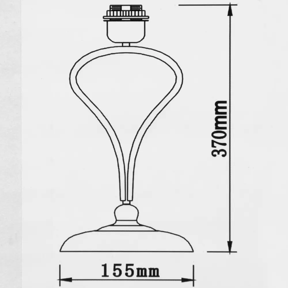 Основание лампы 1xE27х40 Вт, цвет бронза LAMPLANDIA STLM-2208522 - Вид №9