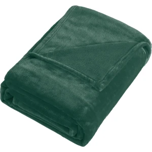 Santreyd Flandria — уютный плед из микрофибры темно-зеленого цвета 200×220 см 89380494