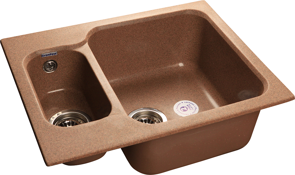 Кухонная мойка Искусственный камень STANDART S303 GranFest S-615K-S303