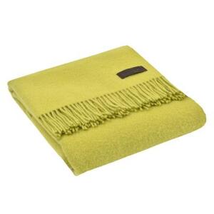 Плед шерстяной Dalia, 130х180 см, салатовый