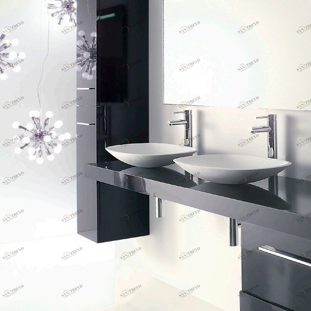 BOSVQOVA Накладная раковина на столешницу  овальная Ambiance Bain 