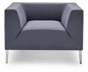 Sinetica Кресло с обивкой из ткани с подлокотниками Allure