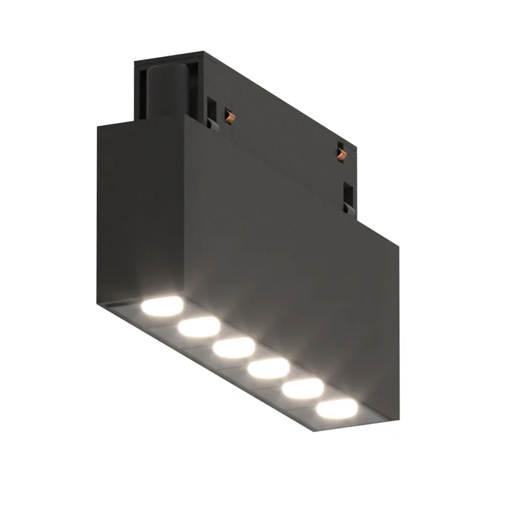 Трековый светильник Elektrostandard Slim Magnetic магнитный 6 Вт 4200K 3 м² цвет черный 85069945 STLM-2085045 