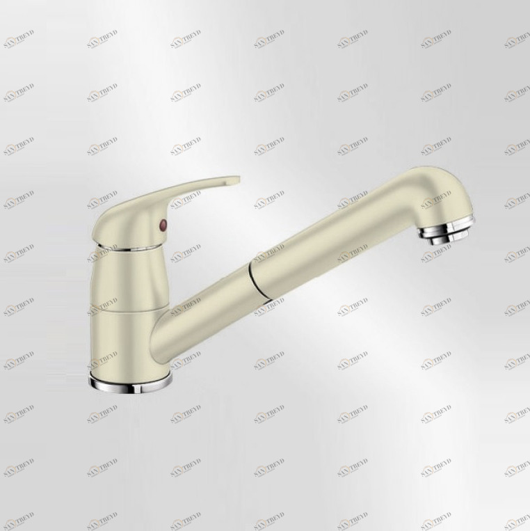 Смеситель для кухни DARAS с выдвижным изливом 524194 BLANCO