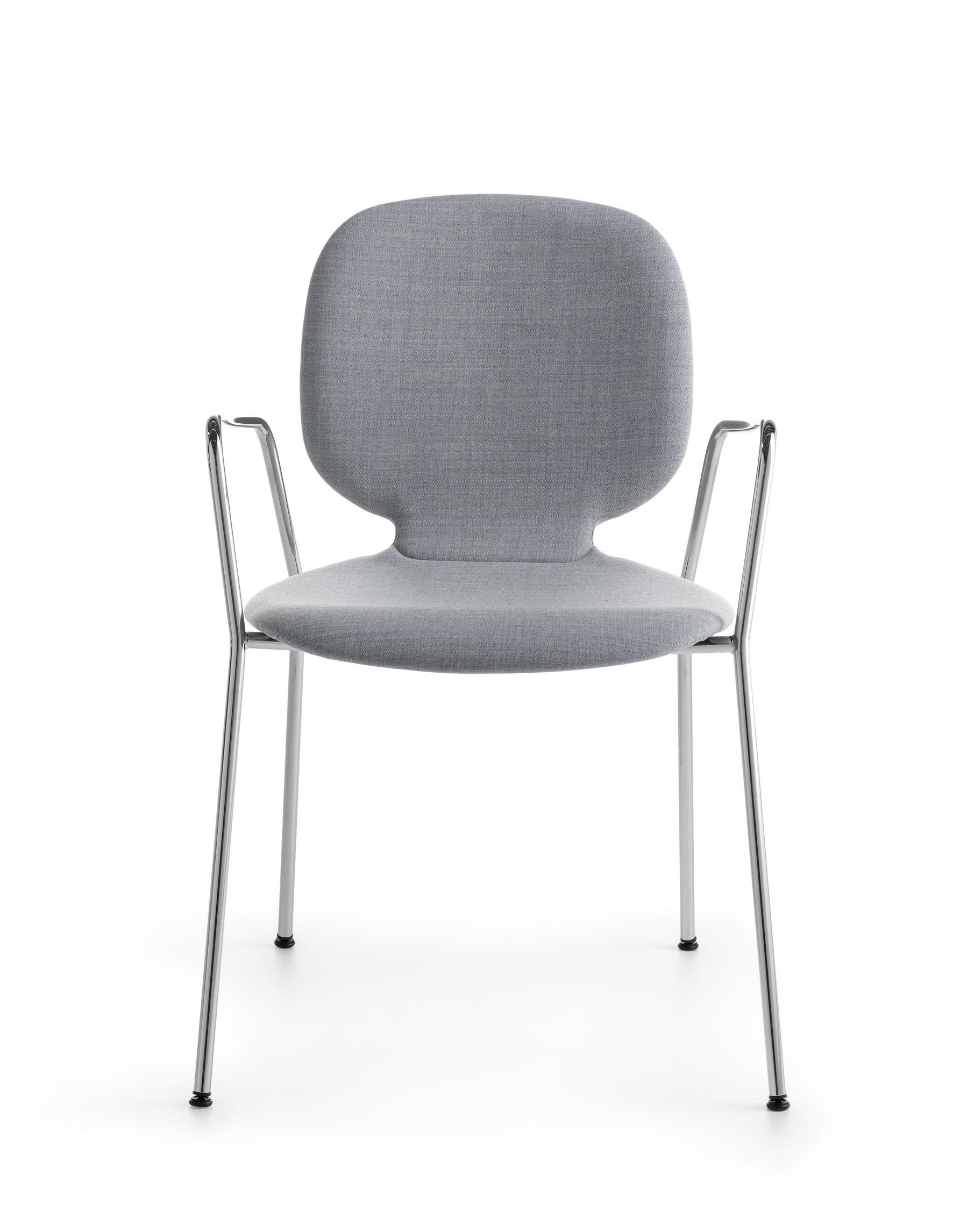 Мягкий штабелируемый стул с подлокотниками Crassevig Alis ARCH-00016510 - Вид №2