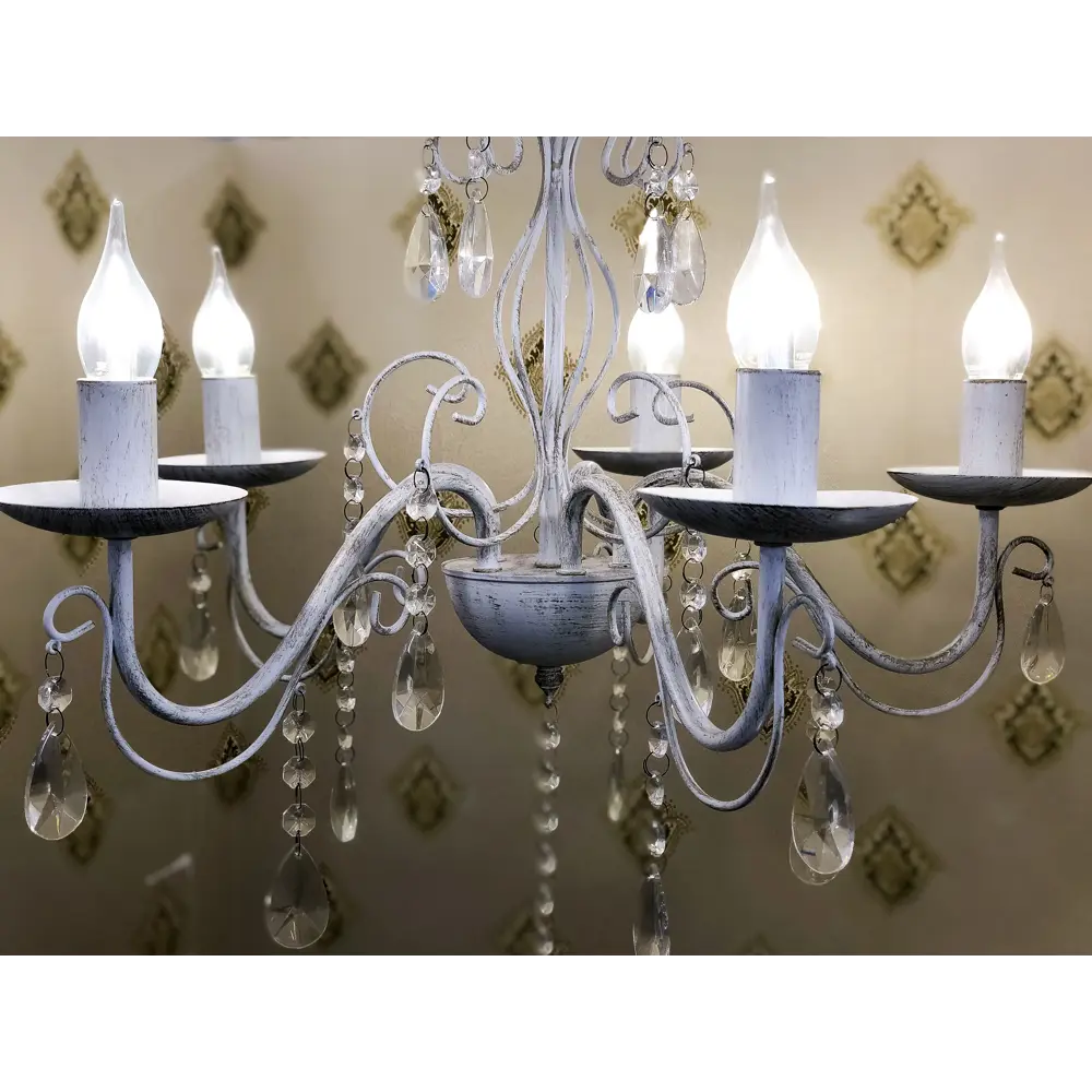 Люстра De Markt Аврора - классическая хрустальная подвесная для просторных помещений 18372822 STLM-0010558 - Вид №17