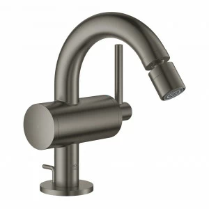 Смеситель однорычажный для биде на 1 отверстие GROHE Atrio New, темный графит матовый (32108AL3)