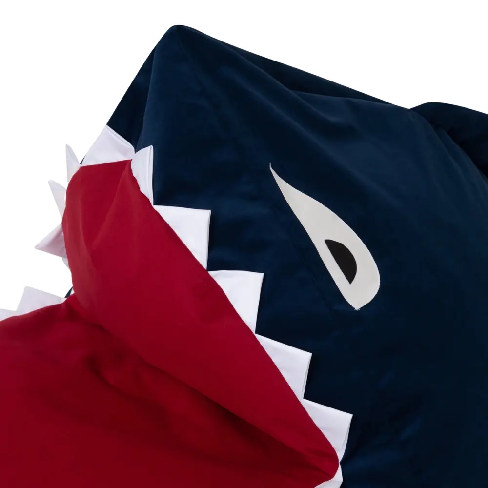 Пуфик Dreambag Акула полиэстер 60x60x95 см цвет синий STLM-2070086 - Вид №3