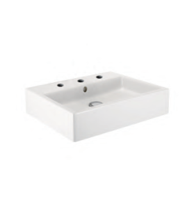 L287T1R3V1.100 Накладная раковина прямоугольная A. e T. Italia BOLD Белый глянцевый AeT ITALIA