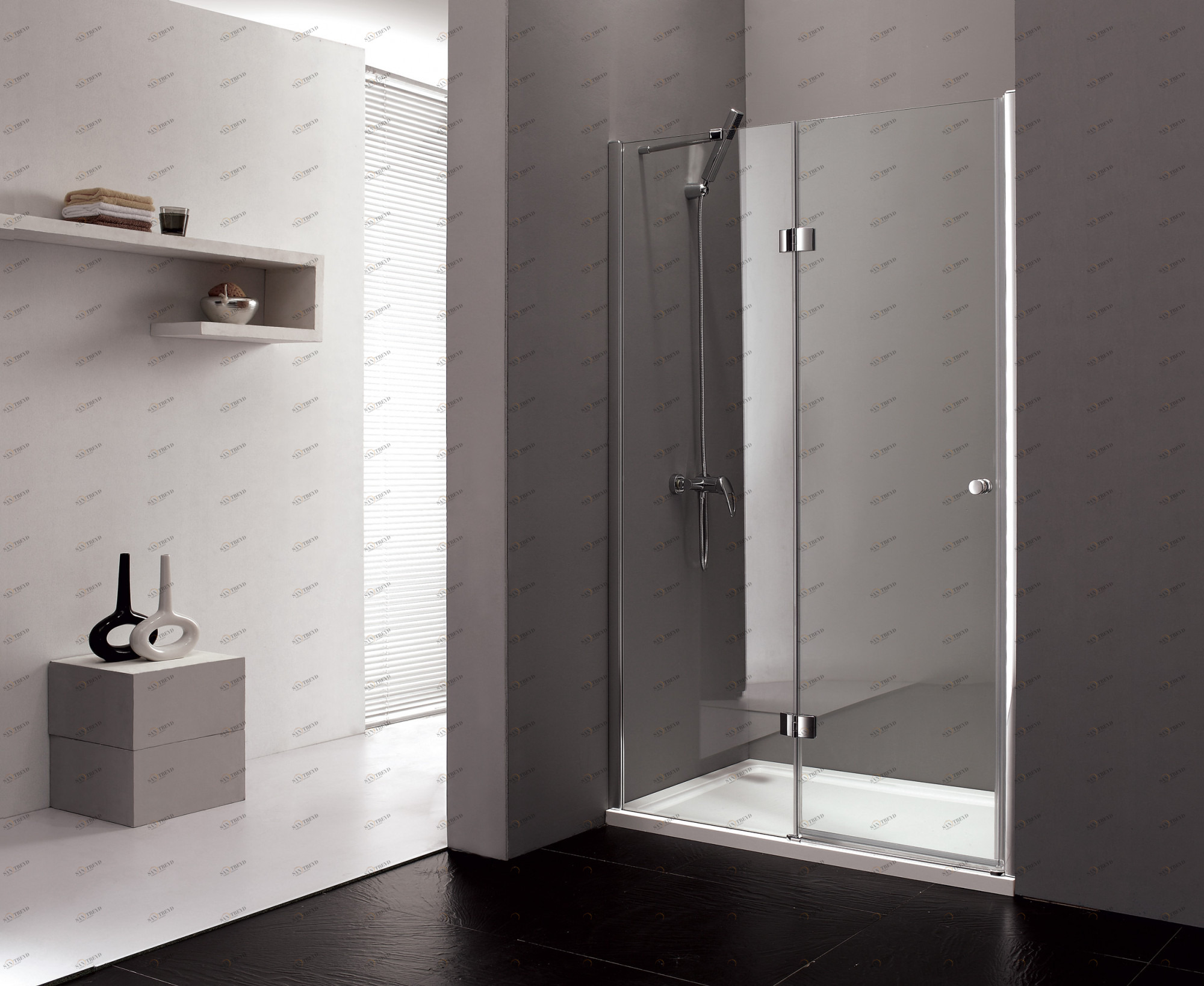 Душевая дверь в нишу CEZARES VERONA-W-B-12-120-C-Cr