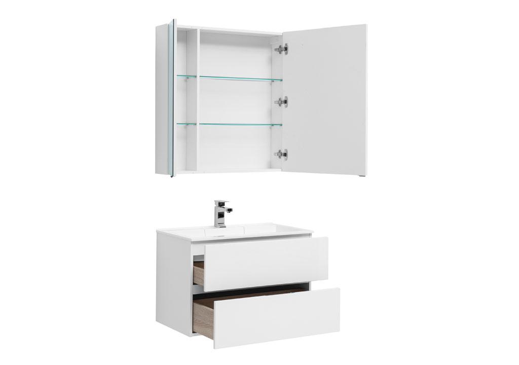 Мебель для ванной Aquanet Алвита 80 белый 00237347 - Вид №1