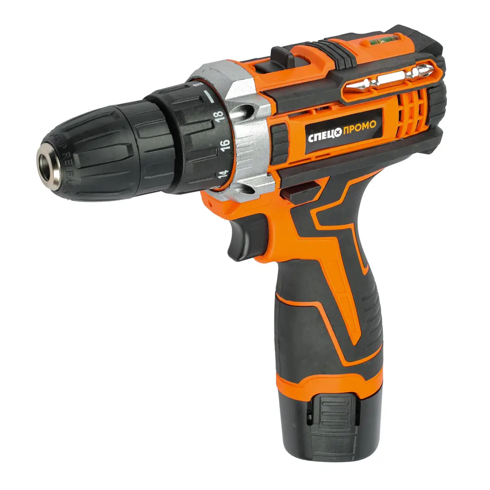 Аккумуляторный шуруповерт Спец Промо БДА-12Ли-3 с двумя батареями 89399858 STLM-1432025