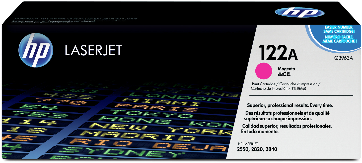 Q3963A color laserjet magenta print cartridge HP Santreyd 
