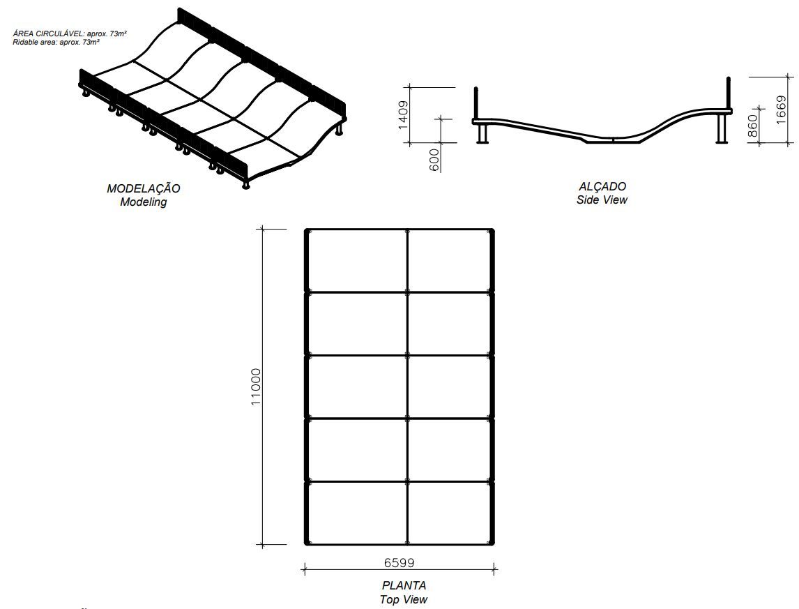 Бетонная спортивная рампа amop Suba Ramps ARCH-00035844 - Вид №24