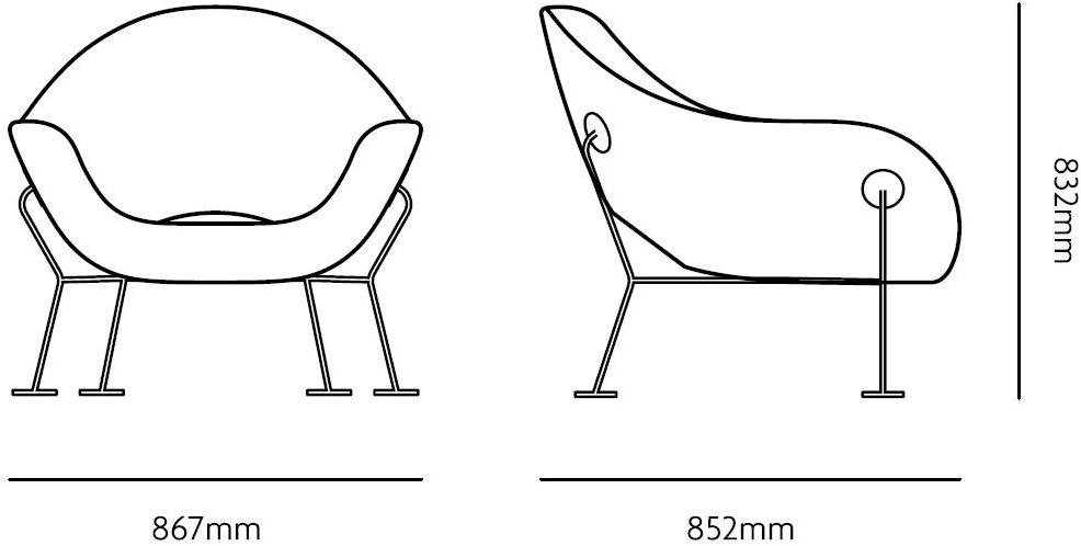 Qeeboo Садовое кресло из полиэтилена sun-id-1477384 - Вид №4