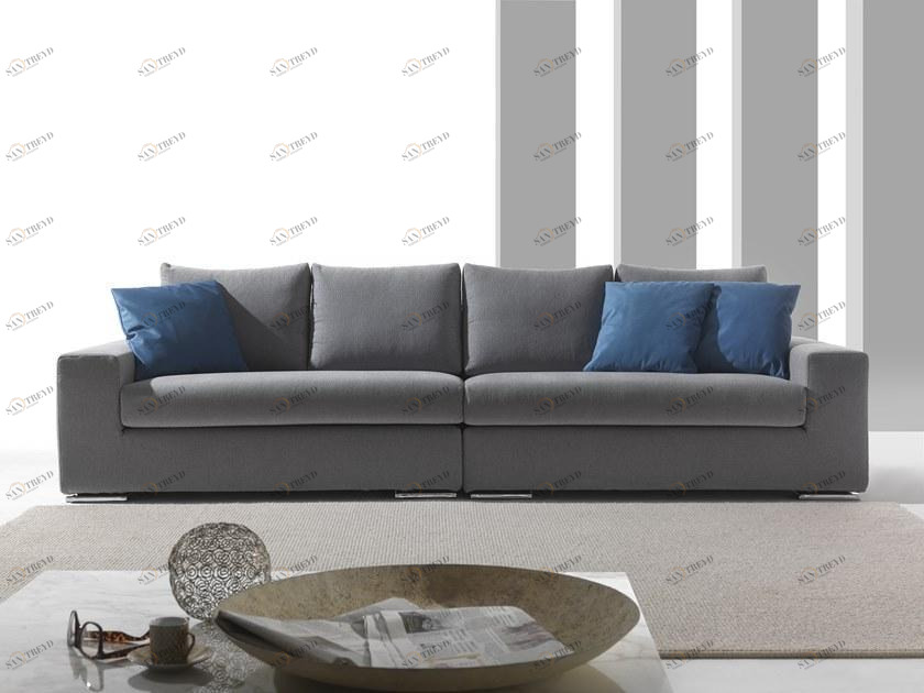 Flexstyle Модульный 5-местный диван из ткани sun-id-1468157