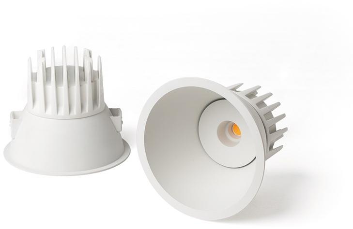 Arkoslight Круглый встраиваемый светодиодный светильник из алюминия Lex eco sun-id-1406837 - Вид №4