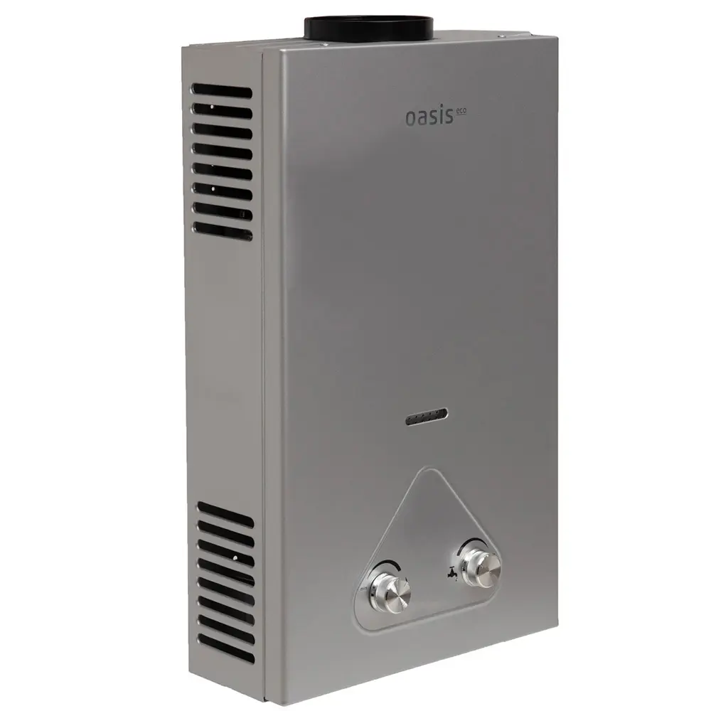 Колонка газовая Oasis Eco S-24 12 л/мин цвет серебро STLM-2120249 - Вид №2