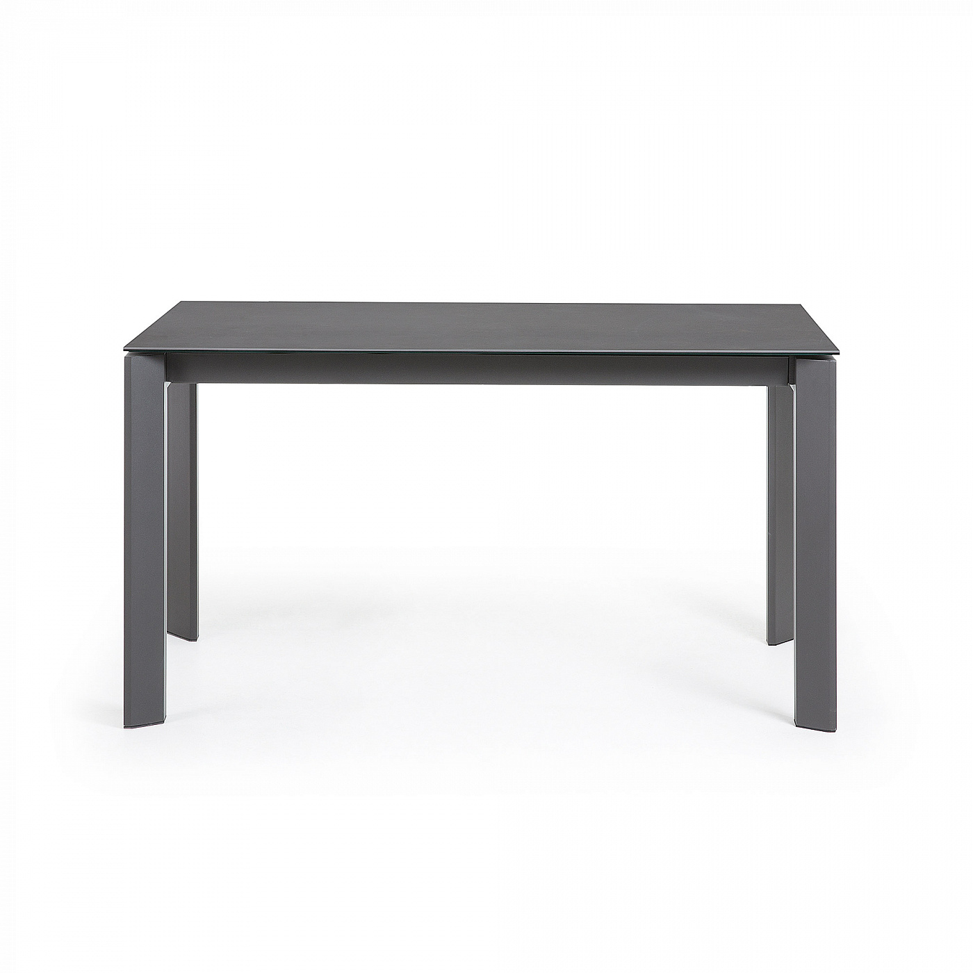 053287 Стол Atta 140 (200) x90 антрацит керамика La Forma Axis