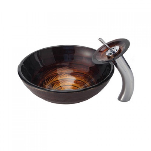 C-GV693-19mm-KGW1700 Накладная раковина на столешницу  прямоугольная Krausru  - Вид №9