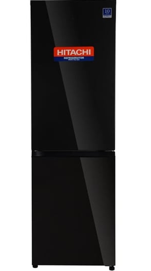 9087366 Холодильник с морозильником   Hitachi R-B410PUC6 BBK черный STDN-0058859