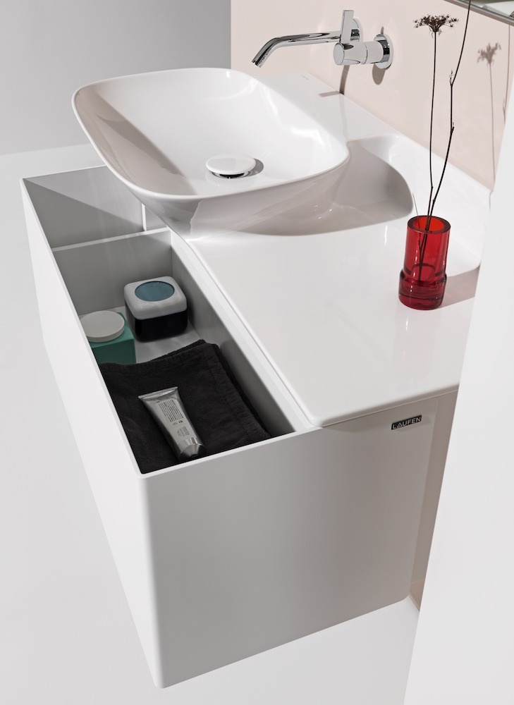 H3123360041201 Встраиваемый в стену двухвентильный смеситель для раковины, с изливом 175 мм LAUFEN PRO - Вид №11