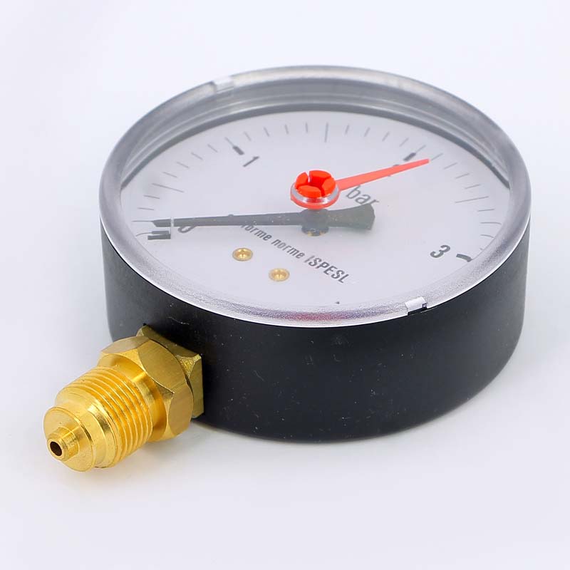 Манометр радиальный 3/8" 80 мм EMMETI 4 бар 00614004 - Вид №1