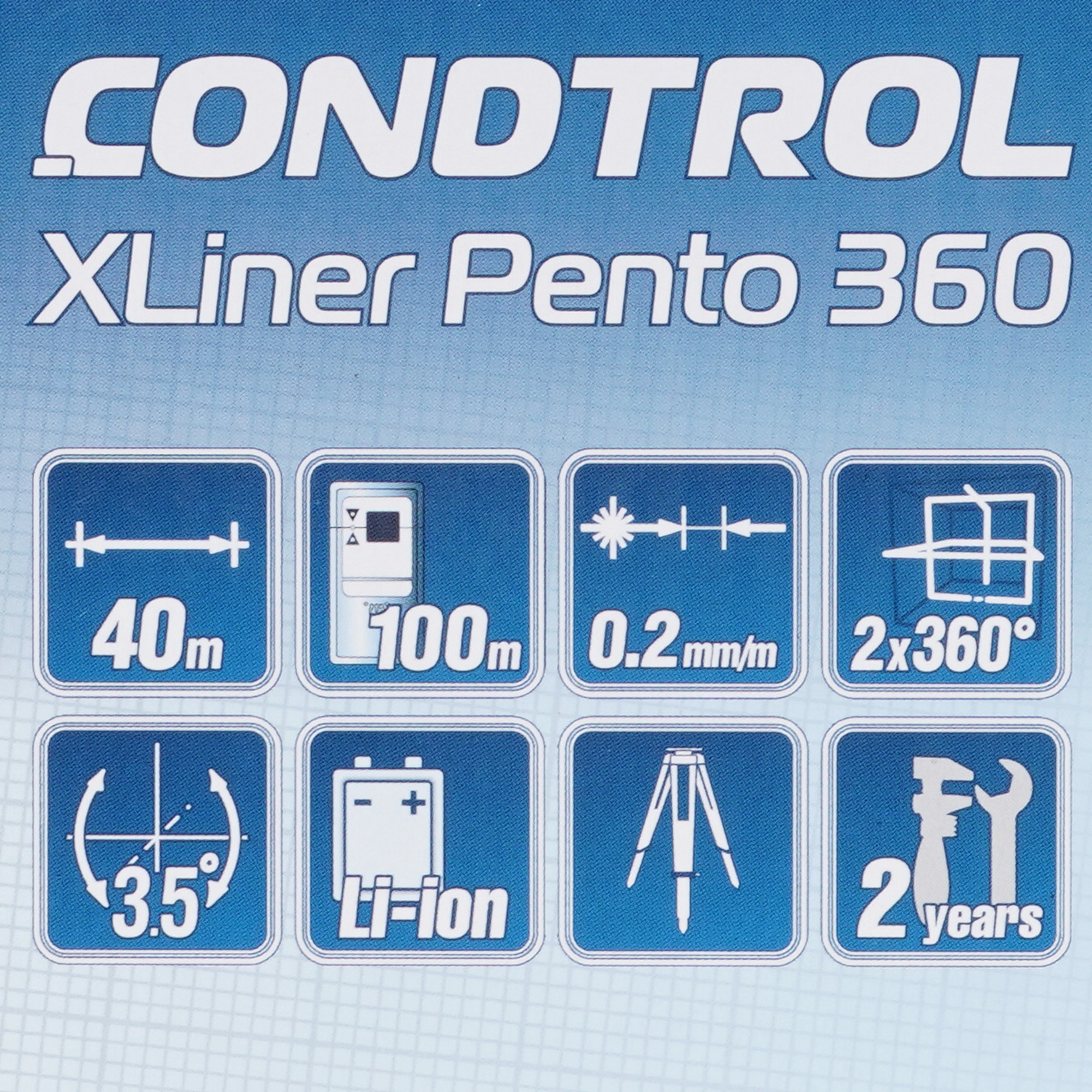 Лазерный нивелир Condtrol XLiner Pento 360 5083123 STDN-0046114 - Вид №8