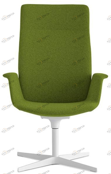 Lapalma Откидывающееся офисное кресло из ткани с 4 спицами и подголовником Uno sun-id-1350316