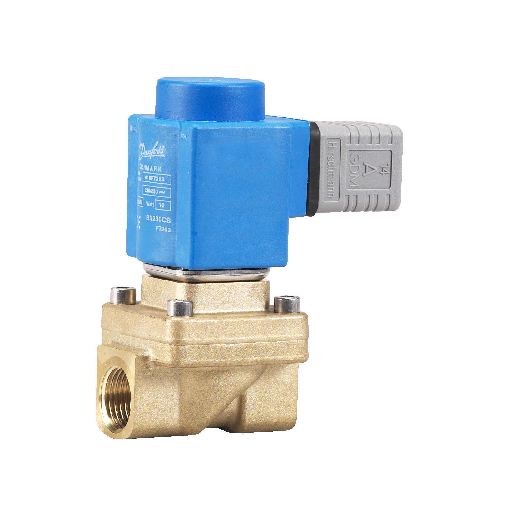Danfoss EV250B — двухходовые электромагнитные клапаны с принудительным подъемом Клапан электромагнитный EV250B 032U158002  - Вид №16