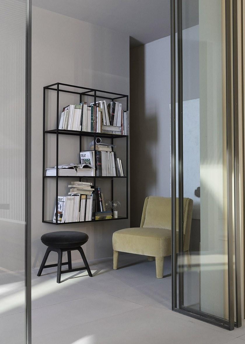 Meridiani Книжный шкаф с открытой стенкой из металла Hardy sun-id-1515374 - Вид №2