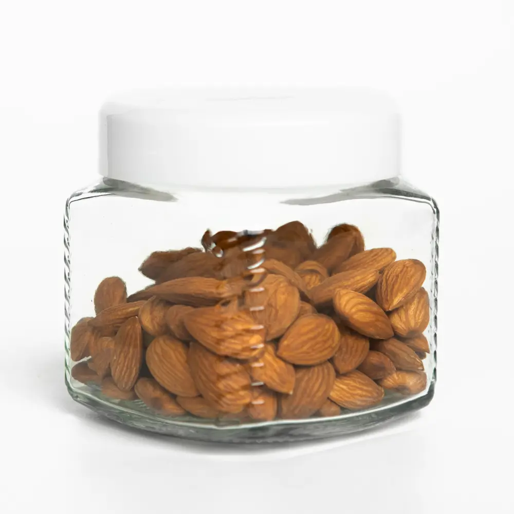 Банка для сыпучих продуктов Berossi Rondo 0.39 л стекло цвет белый STLM-2175200