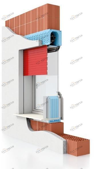 Alpac Моноблок для оконного проема специально для рольставни Presystem sun-id-1375332