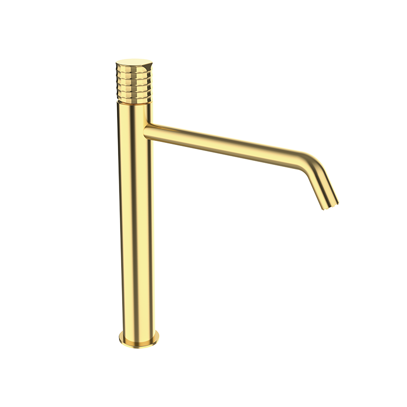 75511754 PREMIUM Polished золото XXL Умывальник смеситель Полированное Золото GRB MIXERS Aura