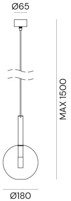 Il Fanale Подвесной светильник из латуни Alchimia 277.06.ont / 277.16.ont - Вид №4