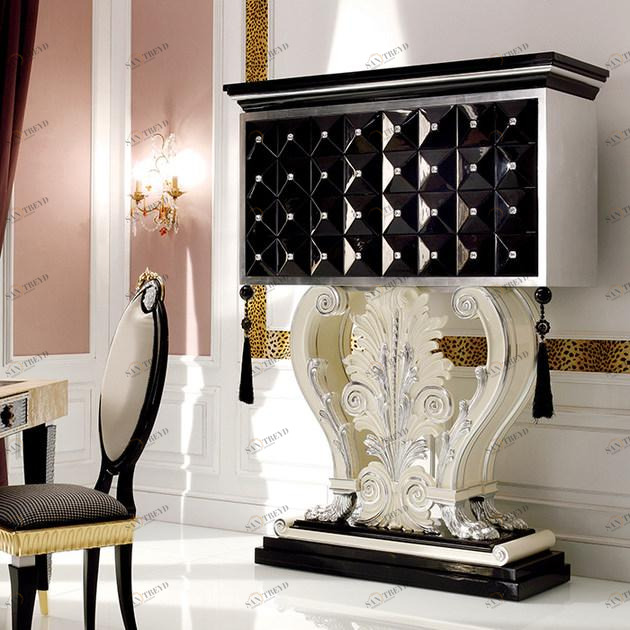 Rozzoni Буфет из лакированной древесины с распашными дверцами Paris sun-id-1454395