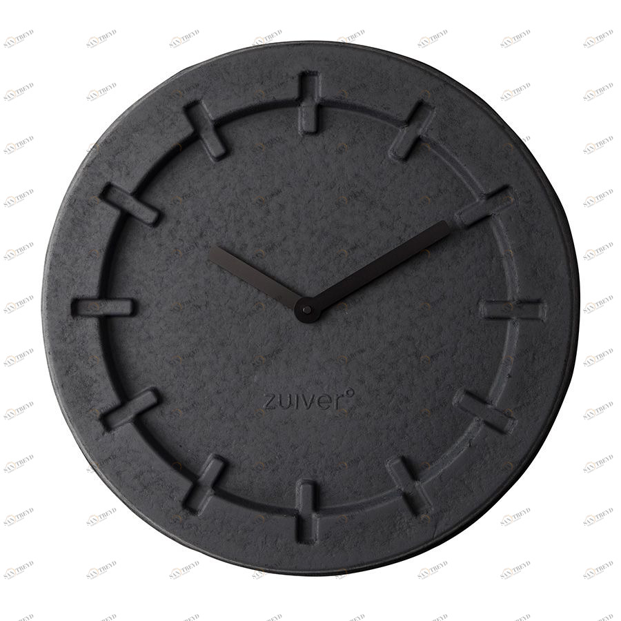 Часы Pulp Time Round черные Zuiver 8500022