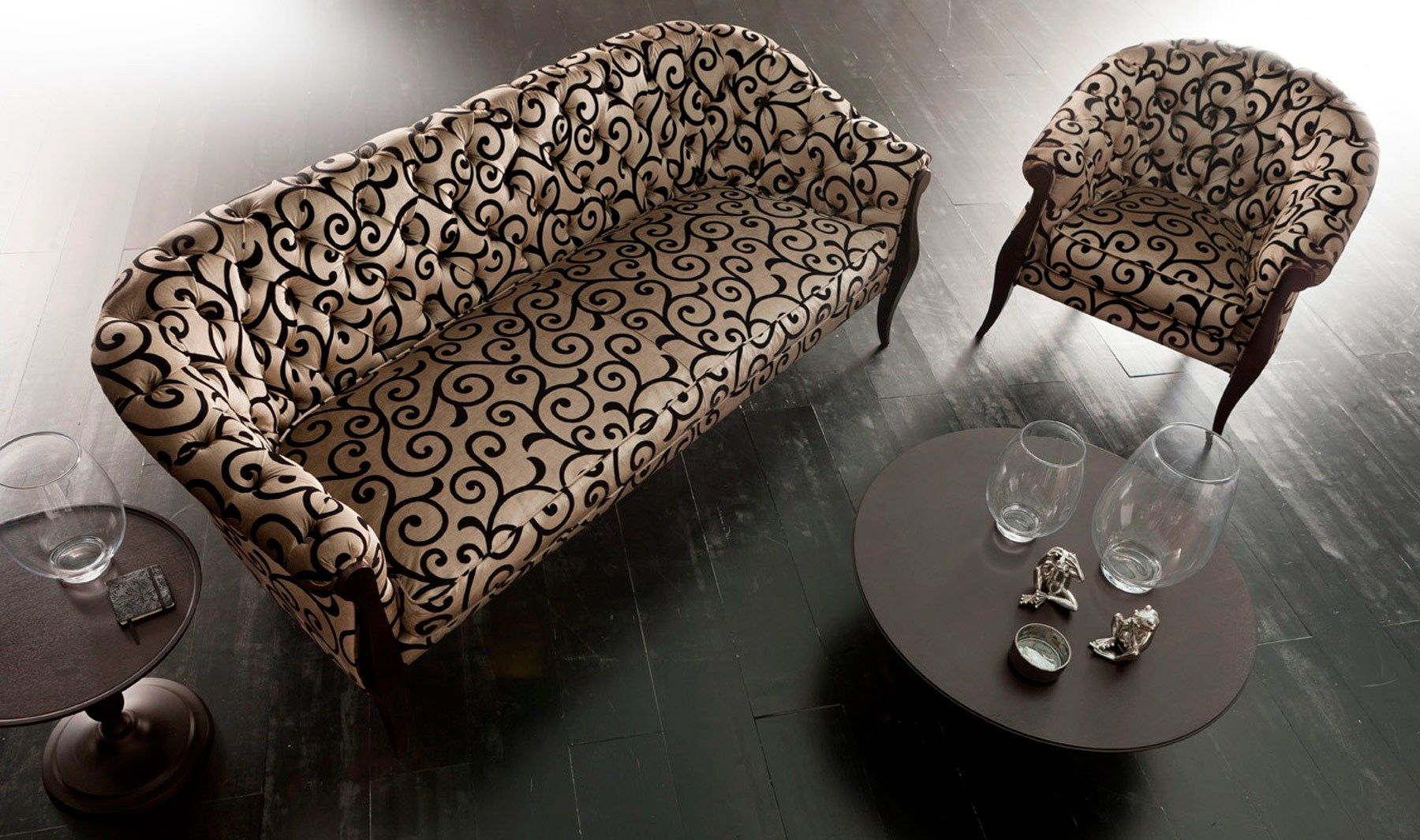 Тканевое кресло с подлокотниками OPERA CONTEMPORARY Siebel ARCH-00057330 - Вид №2