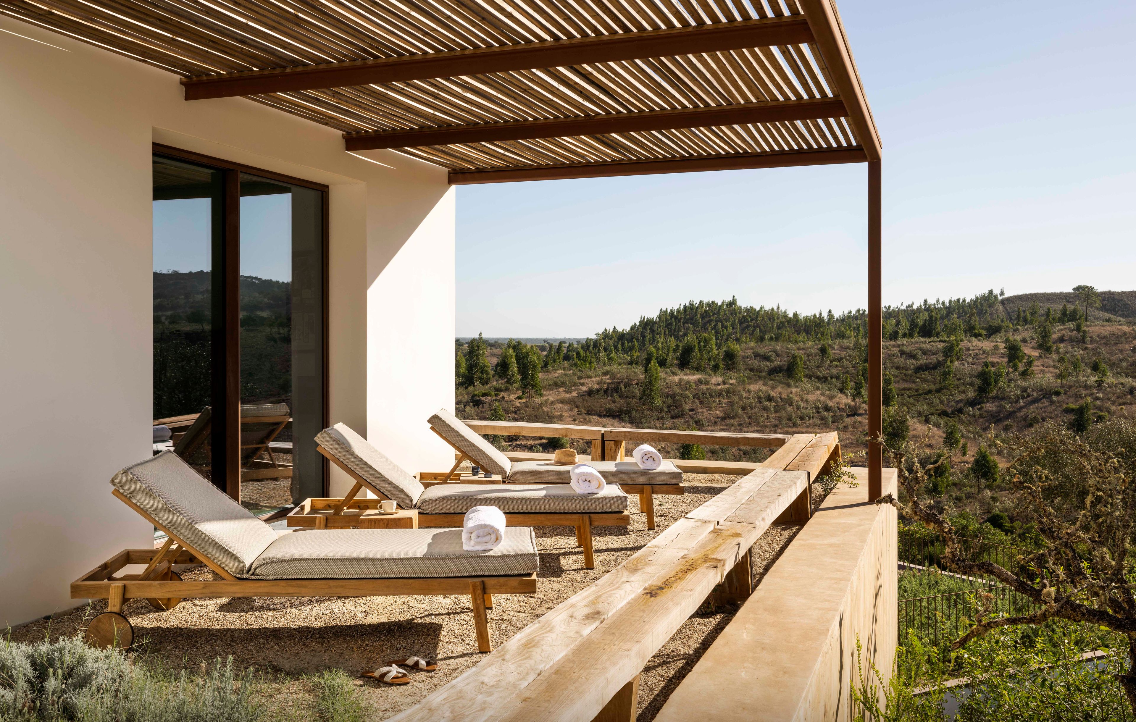 Садовая кровать с откидной спинкой из тикового дерева с колесами Jardinico Noa ARCH-00036509 - Вид №4