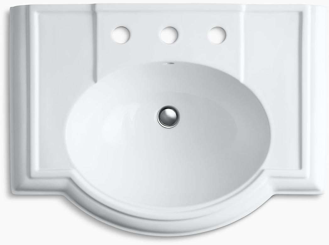 K-2294-8-47 Напольная раковина стоящая прямоугольная Kohler  - Вид №2