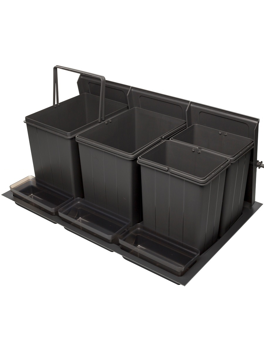 Система сортировки мусора Omega Top 800/47 Anthracite NAVAKO 10121 - Вид №1