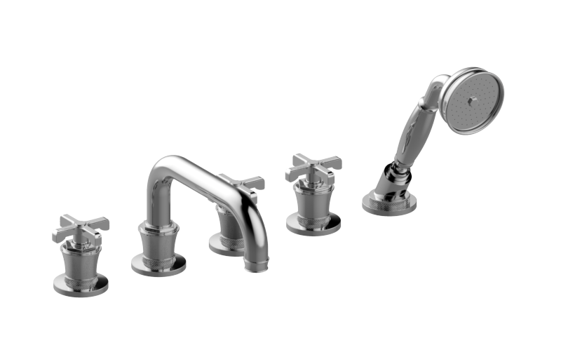 E-11651-C20B Смеситель для ванной с душевым комплектом GRAFF Vignola