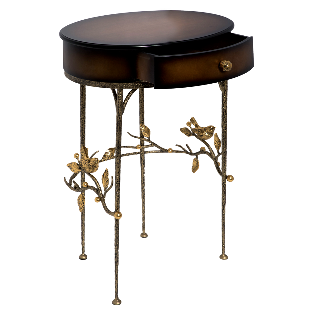 15012,79029 Столик и зеркало Терра Каштан BOGACHO 4627196590403, 4627196590380 - Вид №4