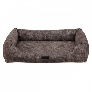 ПР0056536 Лежак для животных Бинго со съемным чехлом 97х75х20см Dogmoda